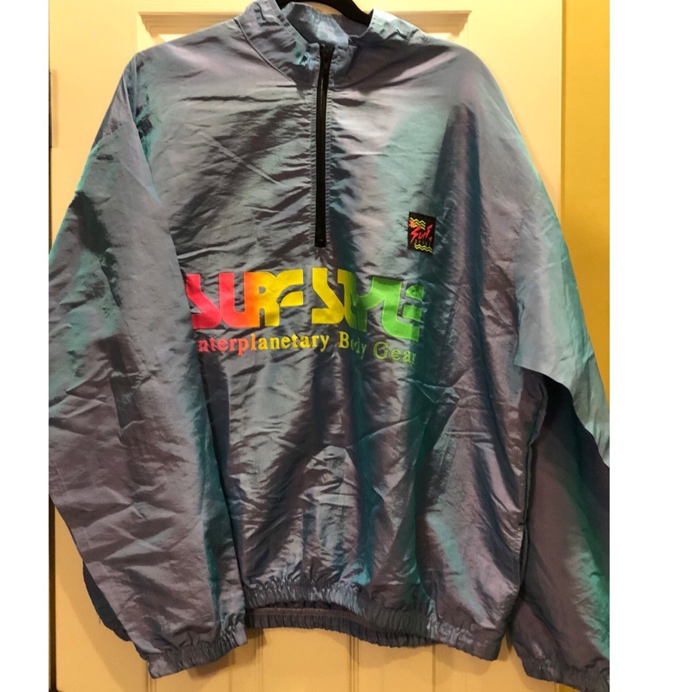 Surf style pullover jacket